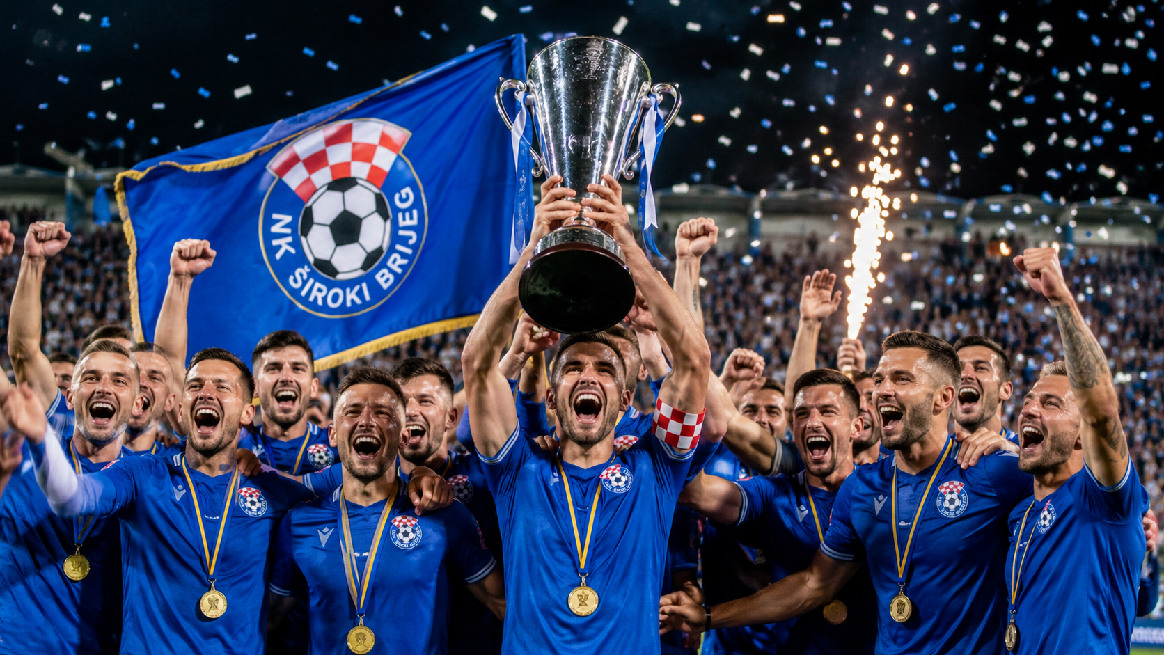 NK Široki Brijeg osvojio naslov prvaka WWIN lige BiH