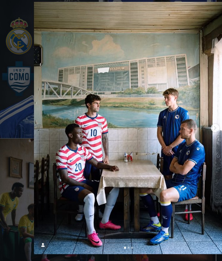Bosna i Hercegovina i Sjedinjene Američke Države predstavljeni promotivnom fotografijom uoči utakmice osmine finala Svjetskog prvenstva.